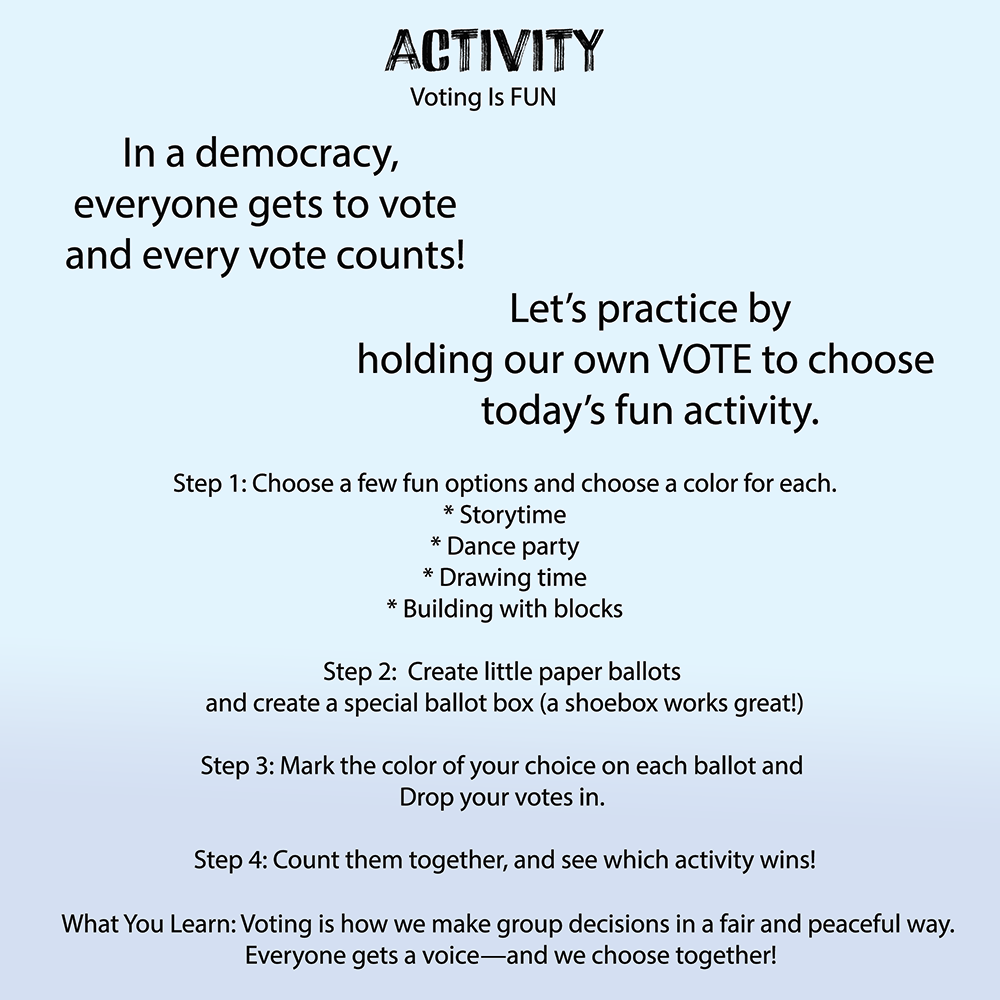 Children's Story Books - I Choose Democracy - Dream Tree Publishing