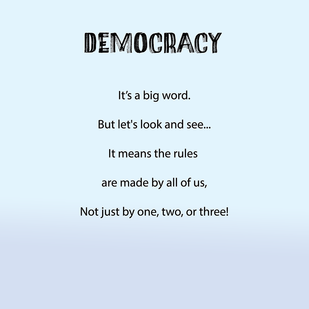 Children's Story Books - I Choose Democracy - Dream Tree Publishing