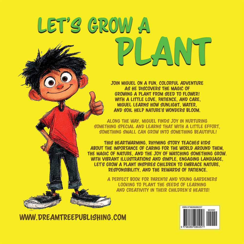 Children's Story Books - Let's Grow a Plant - Dream Tree Publishing
