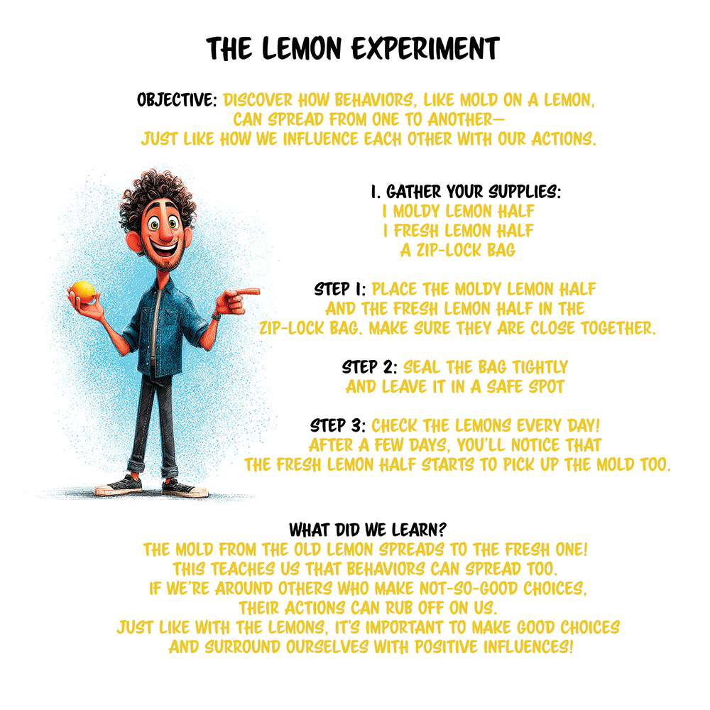 Children's Story Books - The Lemon Experiment- Dream Tree Publishing